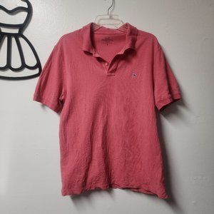 Vineyard Vines Salmon Classic Fit Men's polo shirt Medium 100 cotton #1K200
